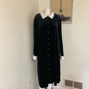 Vintage Black Tuxedo Dress 18